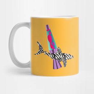 Zebra Shark Lava Lamp Mug